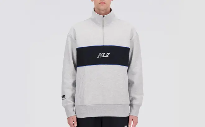 New Balance Men’s Kawhi’s Klawset Zip Rugby Shirt