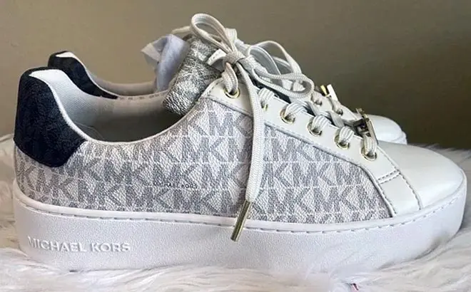 Michael Kors Logo Lace-Up Sneakers