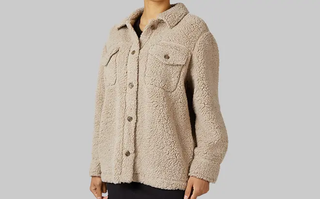 32 Degrees Women’s Sherpa Jacket 