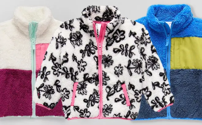 Okie Dokie Toddler Sherpa Jacket 