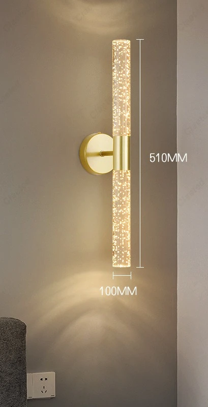 Modern LED Strip Wall Lamp 
