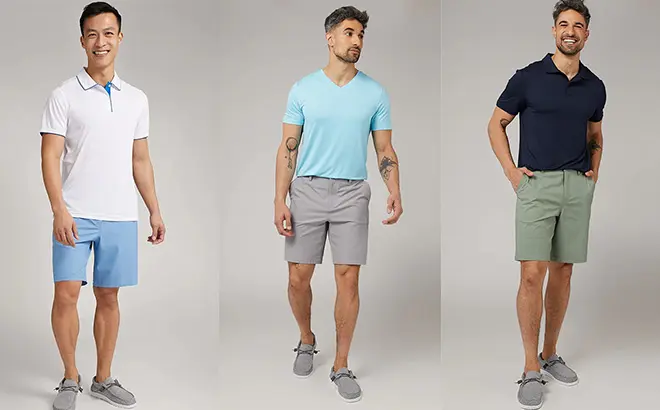 32 Degrees Men’s Stretch Woven Shorts 