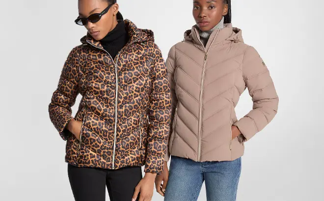 Michael Kors Quilted Puffer Jacket 