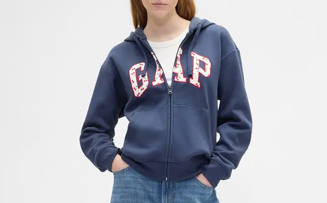 GAP Factory Logo Zip Hoodie 