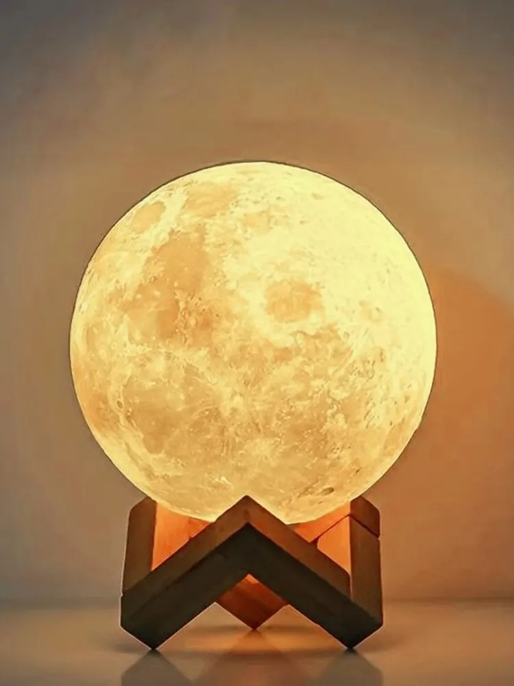 LED Moon Night Light Galaxy Lamp (Warm Light) 