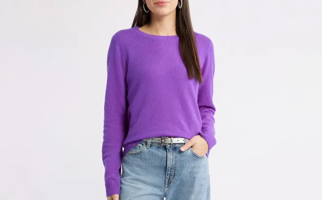Cashmere Crewneck Sweater 