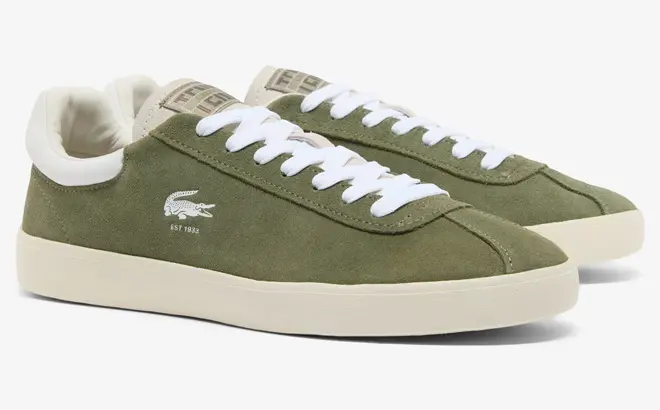 Lacoste Men’s Suede Sneakers 