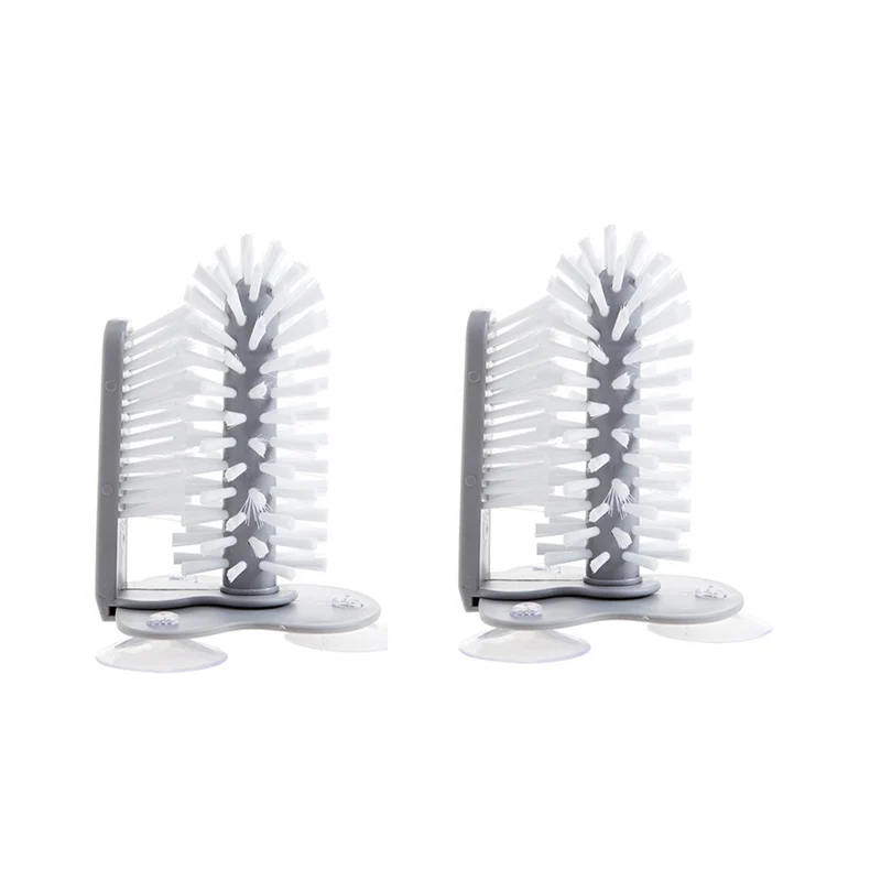 2-in-1 Cup Scrubber Glass Cleaner Brush