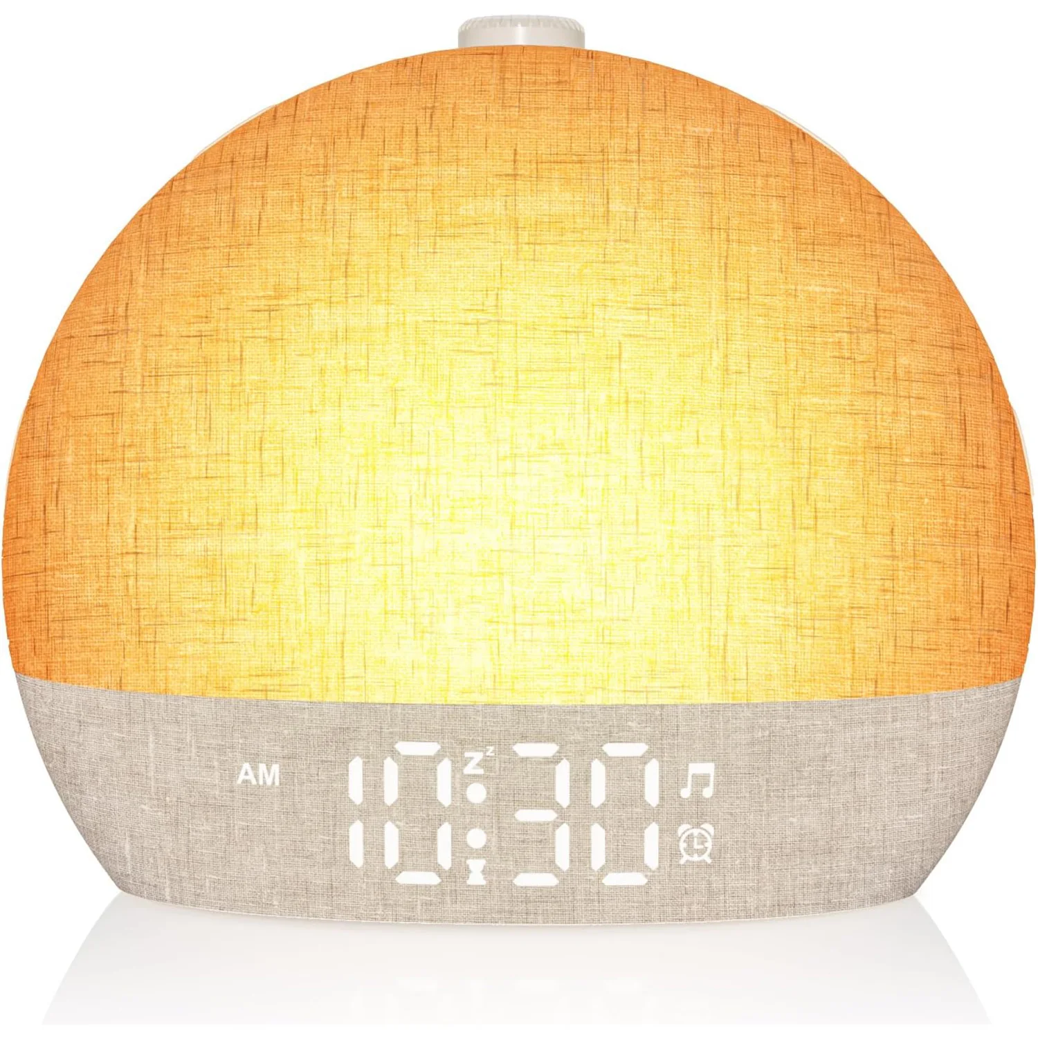 Sunrise Wake Up Light Alarm Clock with White Noise