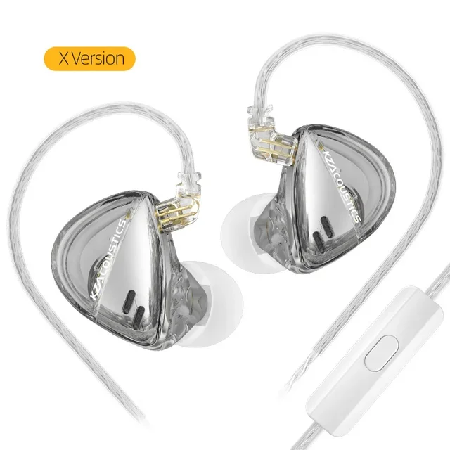 KZ Libra X Hi-Fi In-Ear Monitors – Ultra-Wide Frequency Dynamic IEM Earphones with 0.75mm Detachable Cable, Wired Earbuds PK EDX PRO 