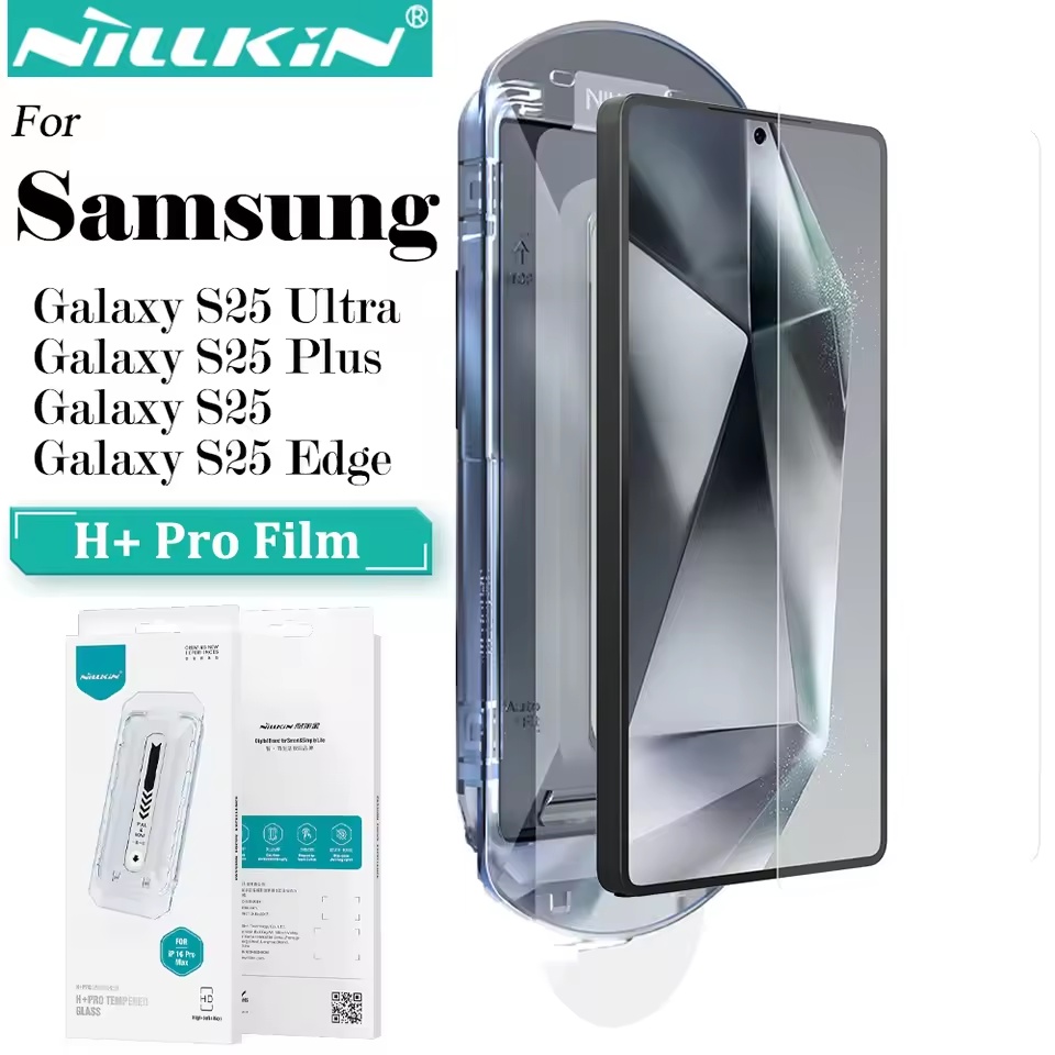 Nillkin for Samsung Galaxy S25 Ultra S25 Plus S25 Edge H+PRO Anti-Explosion Tempered Glass Phone Screen Protector