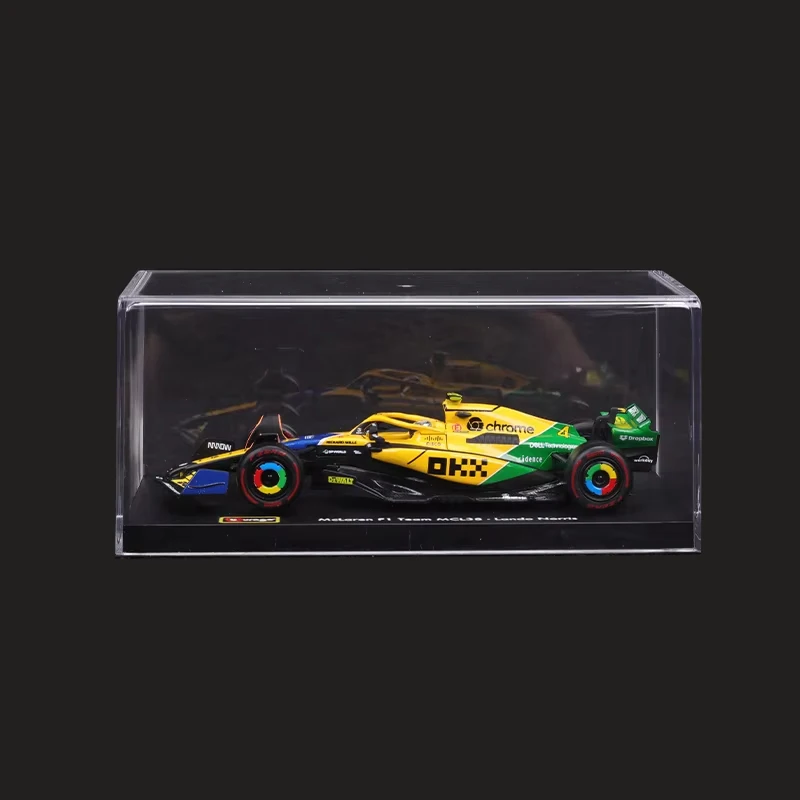 Bburago 1:43 2024 F1 Alloy Car Model Formula Racing Die Cast Toy SF24 RB20 W15 MCL38 Red Bull Mercedes New Season