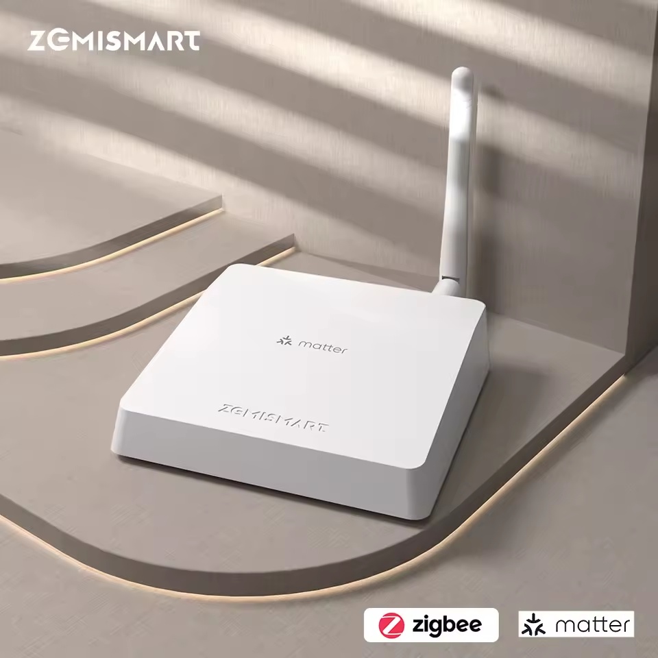 Zemismart Zigbee Matter Hub – Smart Home Gateway Bridge for Tuya, Google Home, SmartThings, HomeKit