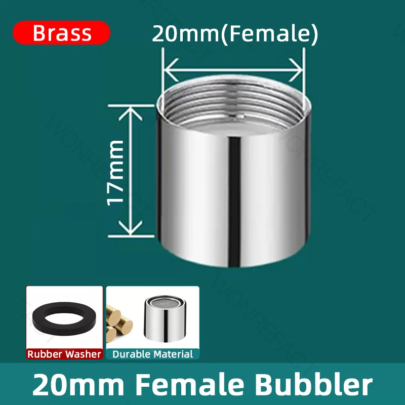 Water-Saving Faucet Aerator – Kitchen & Bathroom Tap Nozzle Diffuser with Filter