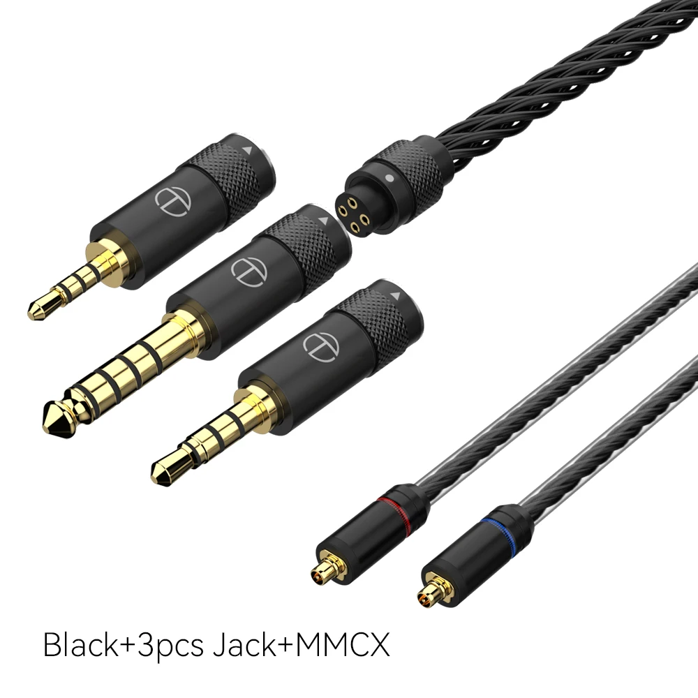 Black MMCX 2.53.54.4