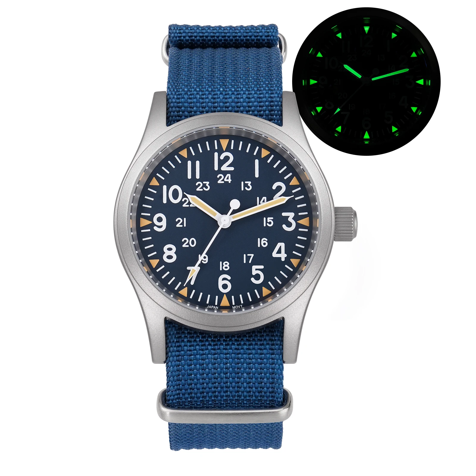 Blue Dial Blue