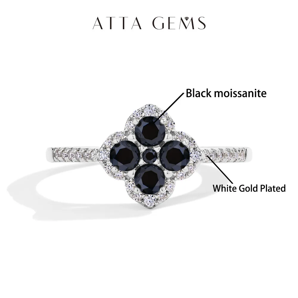 Black moissanite