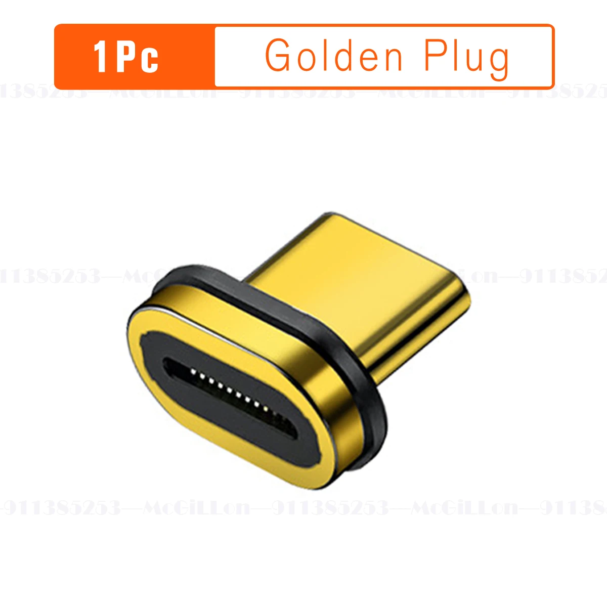 1Pc Plug Golden