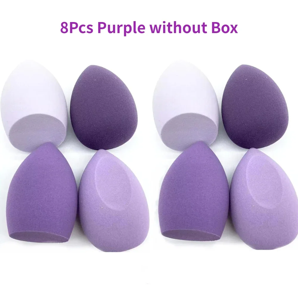 8Pcs Purple no box
