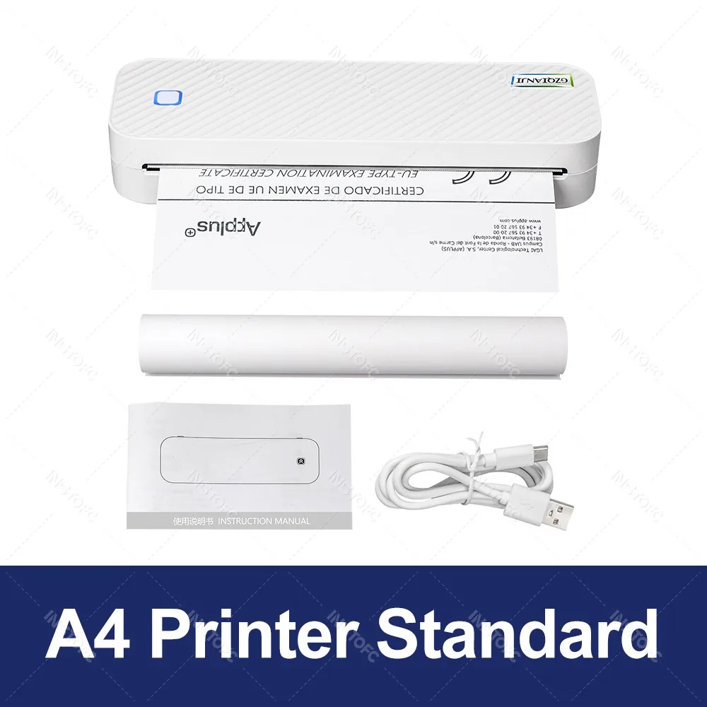 White A4 Printer