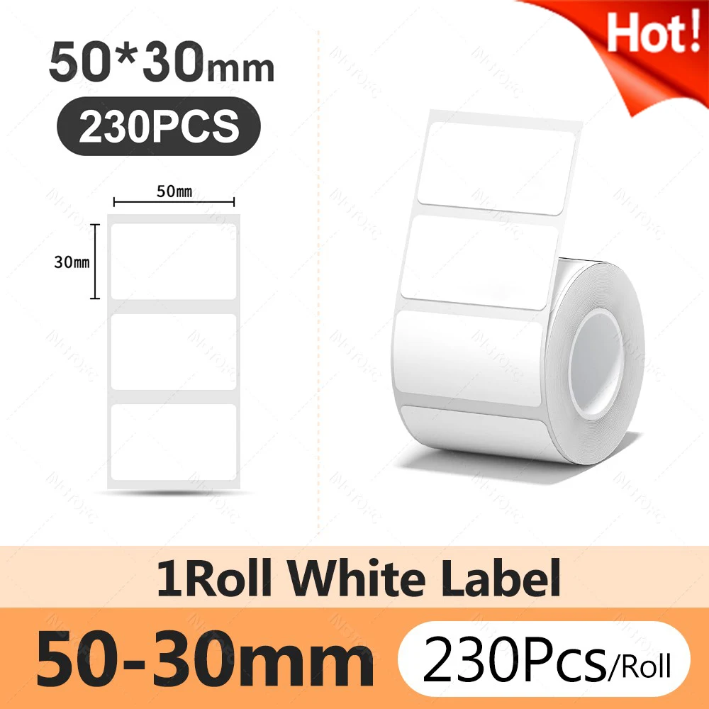 1Roll 50x30mm