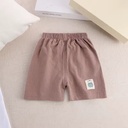 Kids Summer Shorts – Cotton Linen Toddler Pants for Boys & Girls 