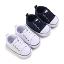 Meckior Baby Sneakers – Non-Slip Soft Rubber Sole Canvas Shoes for Boys & Girls 0-18M 