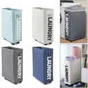 Laundry Basket with Wheels Large Capacity Yoga Mat Storage Basket Multifunctional Foldable Waterproof Dirty Clothes Storage Bag