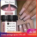 UR SUGAR 150g Building Nail Gel 18 Colors Nail Extension Gel Kit Nude Pink Clear Hard Constructed Gel Nail Strengthener Manicure