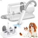 2.3L Pet Grooming Vacuum & Dog Hair Remover Kit – Quiet Suction with Multiple Grooming Tools