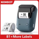 Niimbot B1 Portable Bluetooth Thermal Label Printer – Pocket Sticker Maker with Self-Adhesive Labels