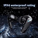 Lenovo XT53 Wireless Earbuds – Bluetooth 5.4, Low‑Latency 45 ms Gaming Mode, LED Battery Display, IPX4 Waterproof