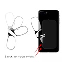 Portable Nose Clip Reading Glasses with Case – Ultra Slim Stick-On Eyewear for Seniors & On-the-Go Use