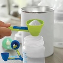Mess-Free Protein Powder Scoop with Sliding Funnel – Kitchen Essential for Milk & Supplements