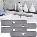 Microfiber Faucet Splash Guard Mat – Keep Your Countertops Dry & Clean