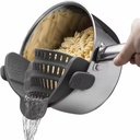 Clip-On Pot Strainer – Easy Pour, No Spills