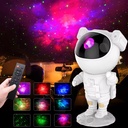 Astronaut Star Projector – 360° Galaxy Night Light with Remote Control
