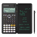 Solar Scientific Calculator with LCD Notepad – 417 Functions Foldable Design