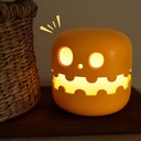 Halloween Pumpkin Night Light Cute Push Up Safety Light Decoration Halloween Bedside Decoration Children Halloween Gift