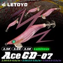 LETOYO Luminous Squid Jig Fishing Lure – 2.5#–3.5# Artificial Bait for Squid, Cuttlefish & Webfoot Octopus, Sea Fishing Gear 
