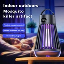 Electric Mosquito Lamp USB Charging Two-In-One Portable Mosquitoes Household portable outdoor electric shock mosquito killer