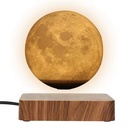 Moon Lamp Creative 3D Magnetic Levitation LED Night Light Rotating Moon Floating Lamp Home Decoration Holiday DIY Fashion Gift