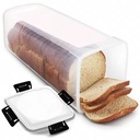 Bread Loaf Container Clear Airtight Bread Box With Lid Sandwich Bread Holder For Homemade Bread Tall Bread Saver For Kitchen
