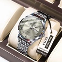 POEDAGAR Men's Luxury Quartz Watch – Waterproof Luminous Sports Wristwatch with Week & Date