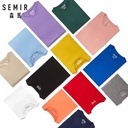 SEMIR Men’s Cotton T-Shirt – Casual Short Sleeve Streetwear Tee, Summer Lightweight Crewneck Top
