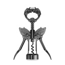 Gold Wine & Beer Bottle Opener – Butterfly Corkscrew with Foil Cutter (Gunmetal Finish)