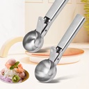 Stainless Steel Dual-Purpose Ice Cream & Fruit Scoop – Kitchen Tool