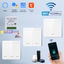 Tuya Smart WiFi Light Switch – 433MHz Wireless Control with Smart Life, Alexa & Google Home