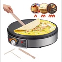 Electric Crepe Maker – 1000W Non-Stick Pancake Machine with Batter Spreader