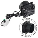 USB Smoke Absorber & Fume Extractor Fan – Adjustable Speed Exhaust for Soldering & Ventilation